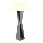 SPIN lampe de plancher en bois du Brésil 3029