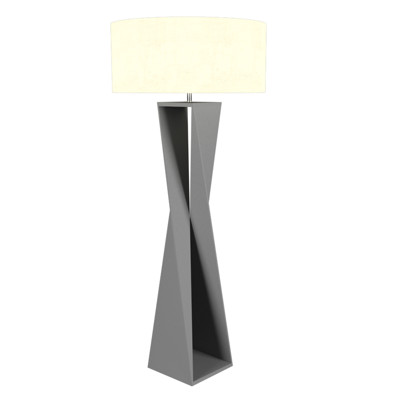 SPIN lampe de plancher en bois du Brésil 3029