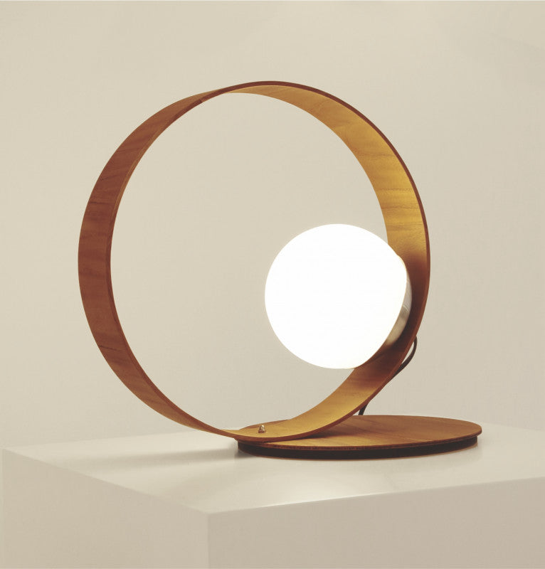 SFERA lampe de table en bois du Brésil 141