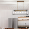 LINARA luminaire suspendu noir et doré 44168BK