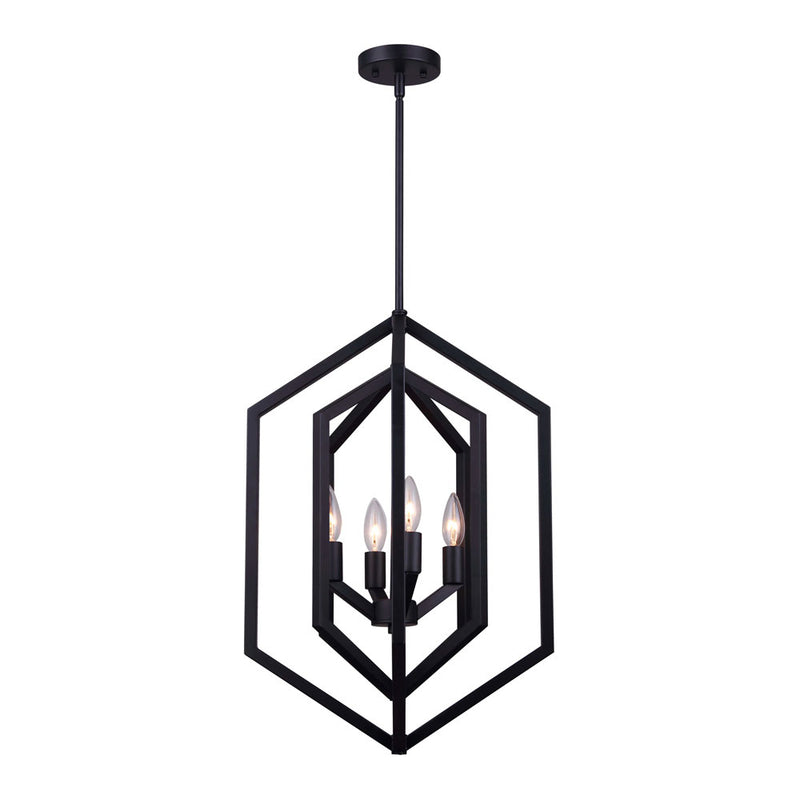 NETTO luminaire suspendu noir ICH1010A04BK16 | Luminaire Plus.ca