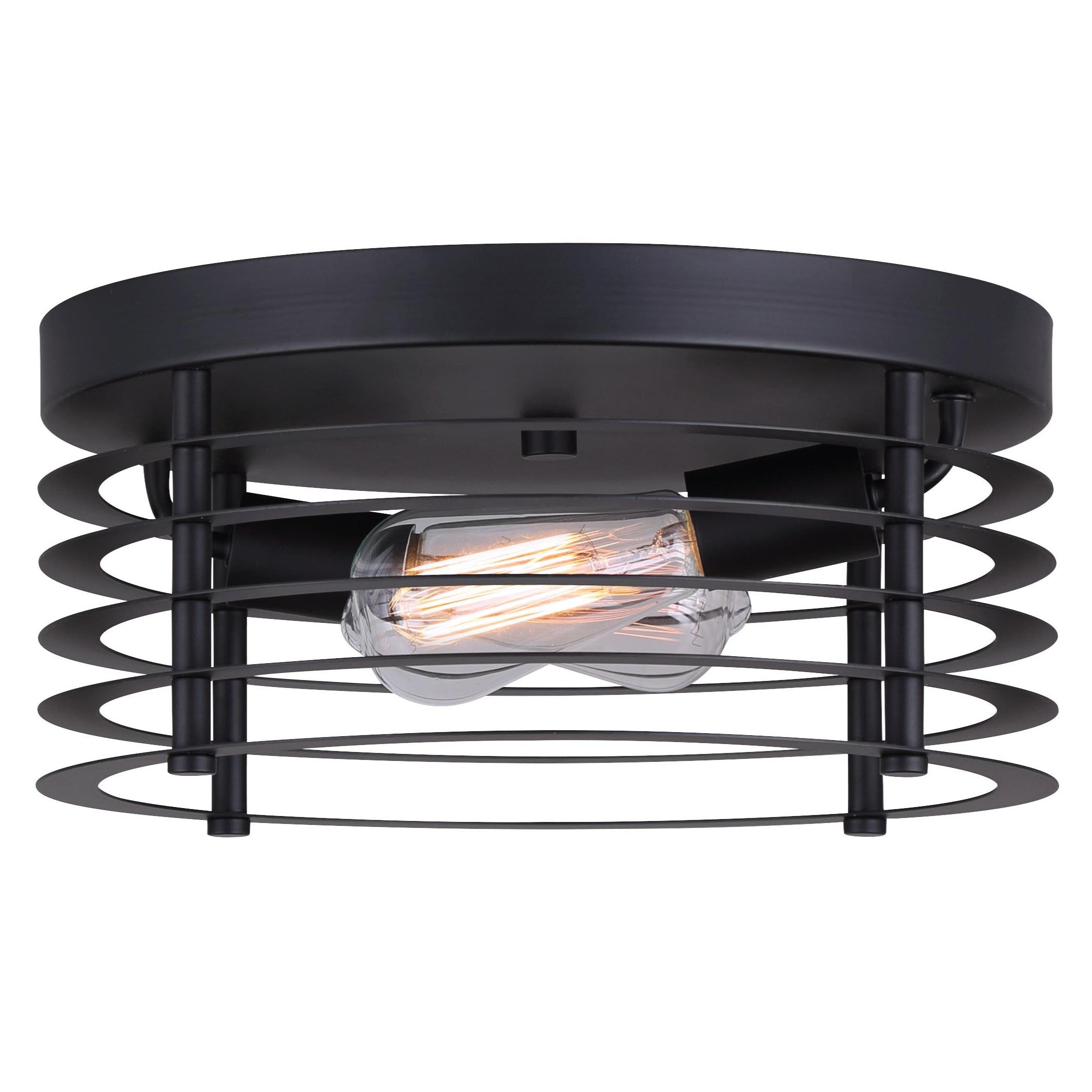 ALDER luminaire plafonnier noir IFM779B13BK | Luminaire Plus.ca 