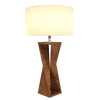SPIN lampe de table en bois du Brésil 7044 | Luminaire Plus.ca