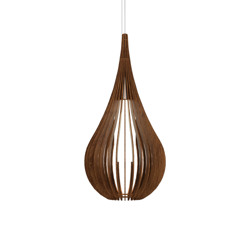 CAPPADOCCIA luminaire suspendu en bois du Brésil 1310