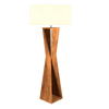 SPIN lampe de plancher en bois du Brésil 3029