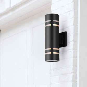 TAY luminaire mural extérieur noir IOL256BK | Luminaire Plus.ca