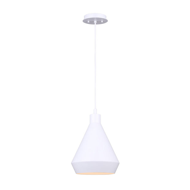BYCK luminaire suspendu blanc IPL1020A01WH | Luminaire Plus.ca