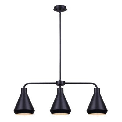 BYCK luminaire suspendu noir IPL1020A03BK | Luminaire Plus.ca