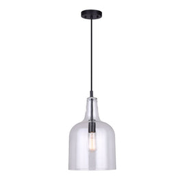 KEEVA luminaire suspendu noir IPL1059A01BK10 | Luminaire Plus.ca