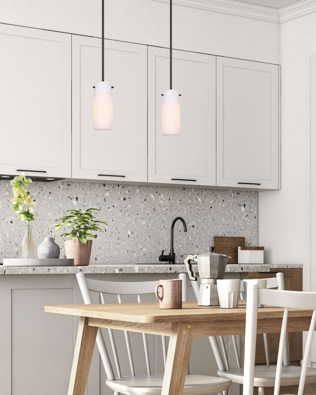 LANDER luminaire suspendu noir IPL1063A01BK | Luminaire Plus.ca