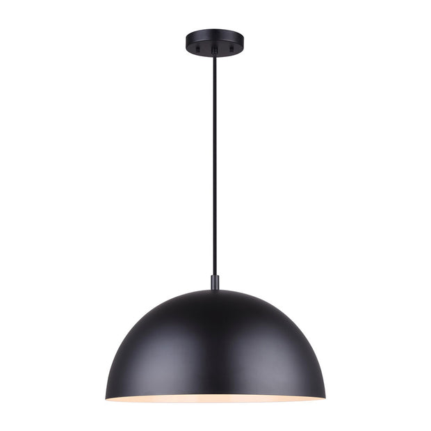 SADIE luminaire suspendu noir IPL734B01BK | Luminaire Plus.ca