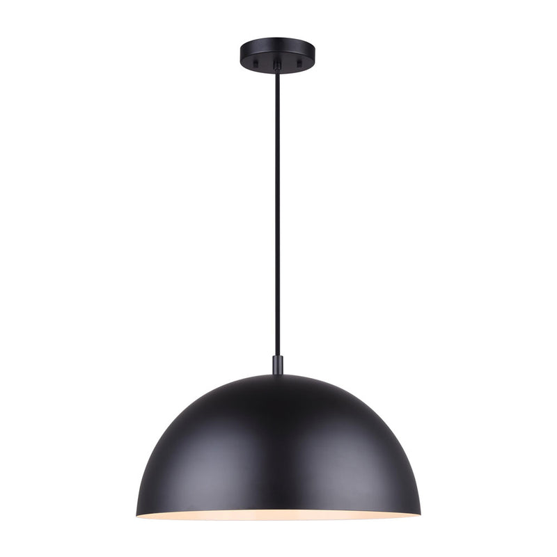 SADIE luminaire suspendu noir IPL734B01BK | Luminaire Plus.ca