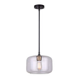 FAUNA luminaire suspendu noir et doré IPL778B01BKG | Luminaire Plus.ca