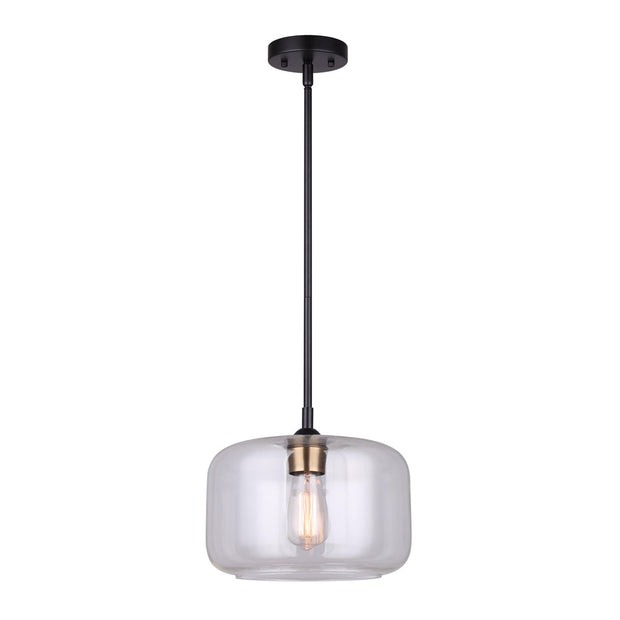 FAUNA luminaire suspendu noir et doré IPL778B01BKG | Luminaire Plus.ca