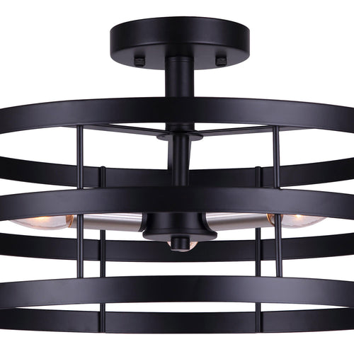 ADE luminaire plafonnier noir ISF1062A03BGB