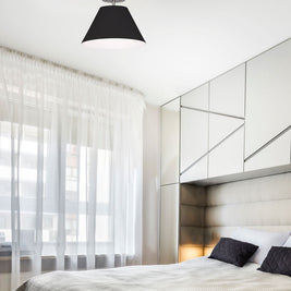 TALIA luminaire noir et nickel ISF1076A01BKN | Luminaire Plus.ca