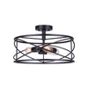 MALENE luminaire plafonnier noir ISF1079A03BK