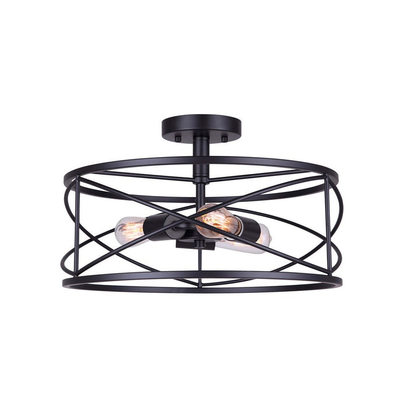 MALENE luminaire plafonnier noir ISF1079A03BK