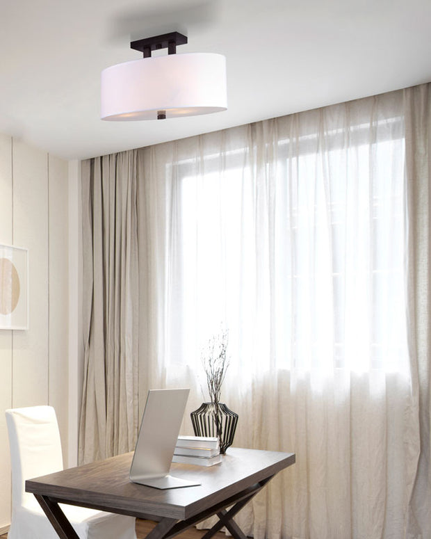 RIVER luminaire plafonnier bronze ISF578A03ORB | Luminaire Plus.ca