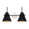 TALIA luminaire noir et nickel IVL1076A02BKN | Luminaire Plus.ca