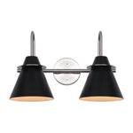 TALIA luminaire noir et nickel IVL1076A02BKN | Luminaire Plus.ca