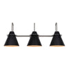 TALIA luminaire noir et nickel IVL1076A03BKN | Luminaire Plus.ca