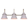 TALIA luminaire mural gris et doré IVL1076A03MGG