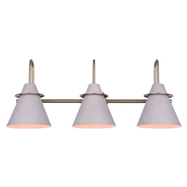 TALIA luminaire mural gris et doré IVL1076A03MGG | Luminaire Plus.ca