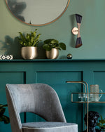 EMLEN luminaire mural noir et doré IWF1073A02BKG