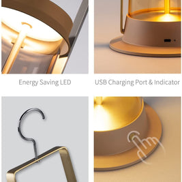 EXPLORER lampe de table portative extérieure T140011-KHAKI | Luminaire Plus.ca