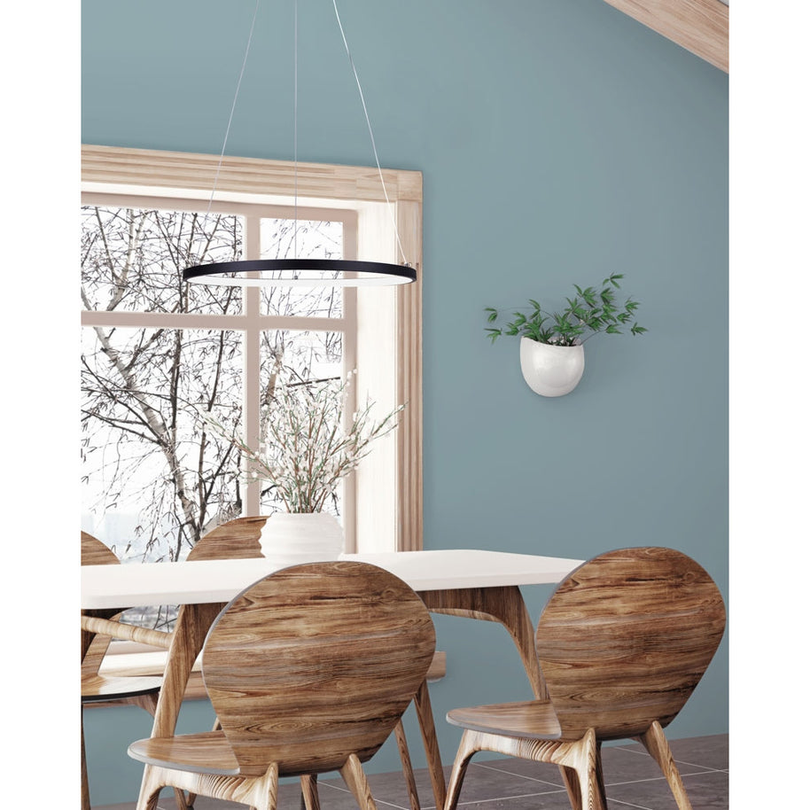 LEXIE luminaire suspendu noir LCH128A21BK | Luminaire Plus.ca