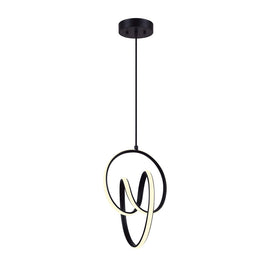 JASE luminaire suspendu noir LCH232A11BK| Luminaire Plus.ca