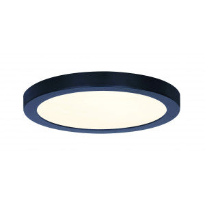 PLAFONNIER rond del intégré noir DL-15C-30FC-BK-C | Luminaire Plus.ca