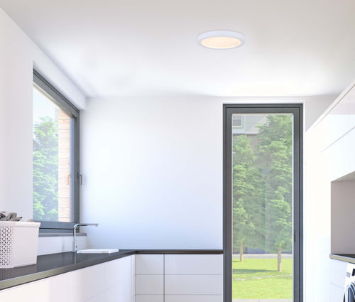 PLAFONNIER profil mince rond DL-11C-22FC-WH-C | Luminaire Plus.ca