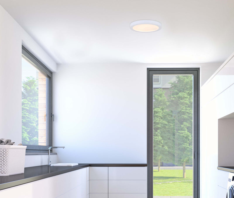 PLAFONNIER profil mince rond DL-11C-22FC-WH-C | Luminaire Plus.ca