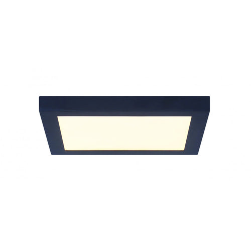 PLAFONNIER carré del intégré noir DL-11C-22SC-BK-C | Luminaire Plus.ca