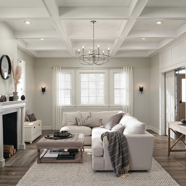 CAPITOL HILL luminaire suspendu nickel brossé 52304NI | Luminaire Plus.ca