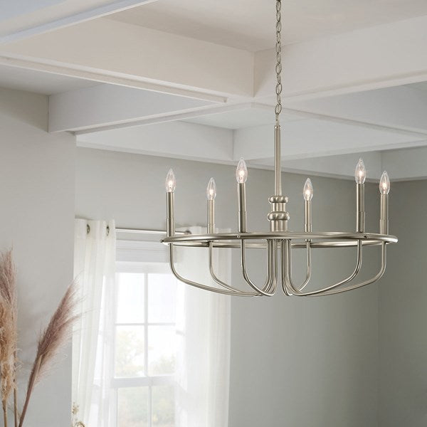 CAPITOL HILL luminaire suspendu nickel brossé 52304NI