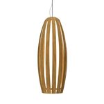 BARREL luminaire suspendu en bois du Brésil 305 | Luminaire Plus.ca