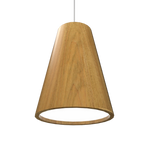 CONICAL luminaire suspendu en bois du Brésil 1130