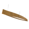 CANOE luminaire suspendu en bois du Brésil 1279LED | Luminaire Plus.ca