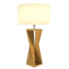SPIN lampe de table en bois du Brésil 7044 | Luminaire Plus.ca