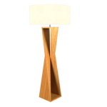 SPIN lampe de plancher en bois du Brésil 3029