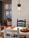 MONTEY luminaire suspendu noir 205326A