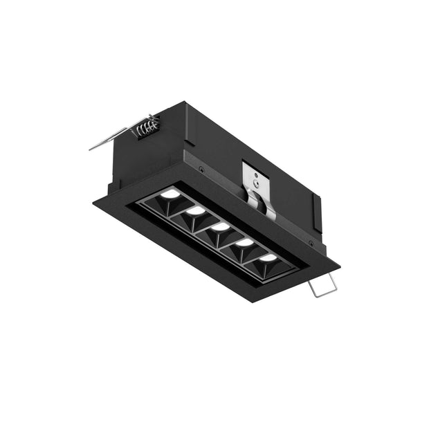 ENCASTRÉ linéaire multiple noir MSL5G-CC-BK | Luminaire Plus.ca
