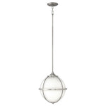 ODEON luminaire suspendu nickel brossé 4744BN
