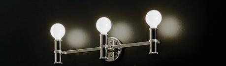 TORCHE luminaire mural triple 24 1/4" x 5" | Luminaire Plus.ca
