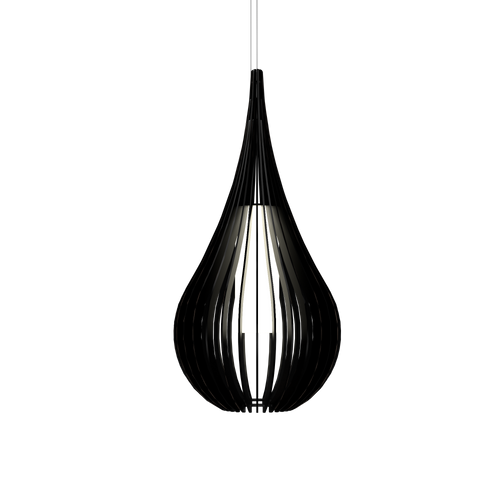 CAPPADOCCIA luminaire suspendu en bois du Brésil 1310 | Luminaire Plus.ca