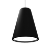 CONICAL luminaire suspendu en bois du Brésil 1130