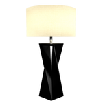 SPIN lampe de table en bois du Brésil 7044 | Luminaire Plus.ca